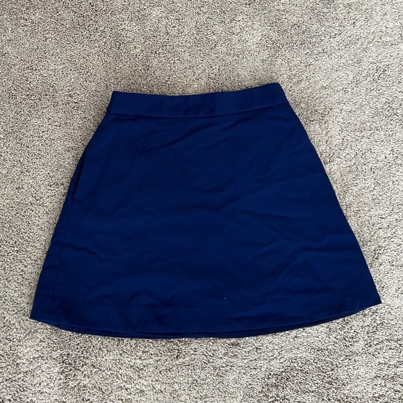 Express navy blue mini a-line skirt. Size SMALL. Used like new - Picture 1 of 1